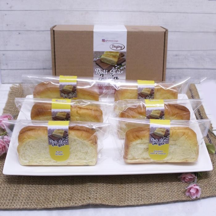 

Paket Roti Sisir Jogja varian Daging ( via JNE YES / TIKI ONS)