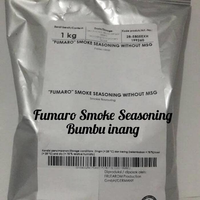 

Fumaro Smoke Seasoning Whitout MSG powder/ 1kg perasa smoke asap