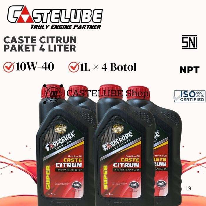 

Castelube Citrun Paket 4 Liter