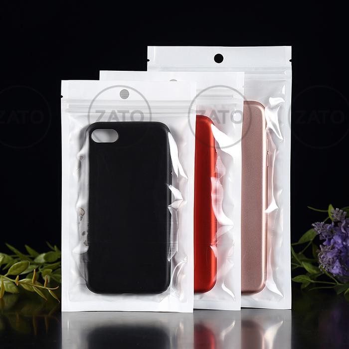 

7X10 CM 100 PCS PLASTIK KLIP PLASTIK ZIPLOCK PUTIH MIX CLEAR BUNGKUS KEMASAN PACKAGING ZATOPACK KODE
