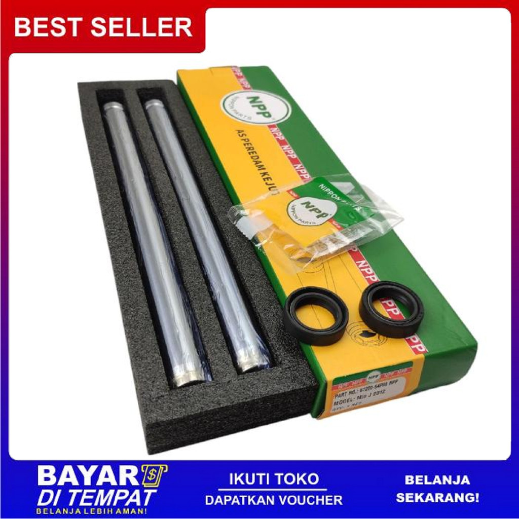 FREE ONGKIR AS SHOCK DEPAN + SEAL SHOCK MIO J MIO GT FINO 115 FINO 125 . SOUL GT 115 SOUL GT 125 .