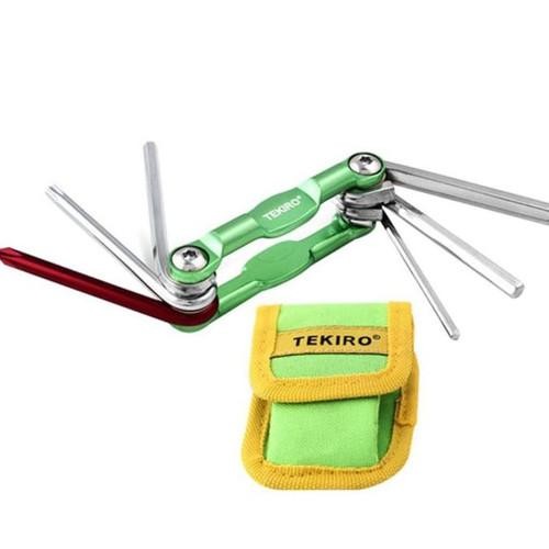TEKIRO KUNCI SEPEDA SET 6 PCS /KUNCI L SEPEDA