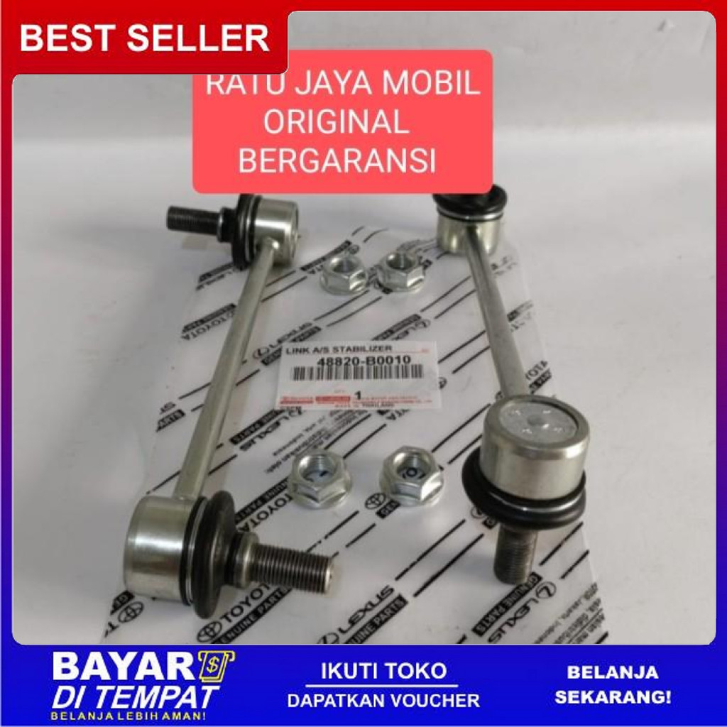 FREE ONGKIR LINK STABILIZER DEPAN XENIA AVANZA 2012 2013 2014 2015 2016 2017 -2021 BISA COD