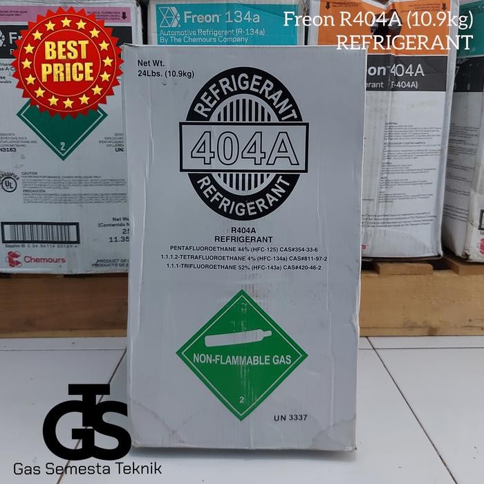 FREON R404A REFRIGERANT FREON R 404 REFRIGERANT R404 REFRIGERANT R 404A REFRIGERANT Tabung