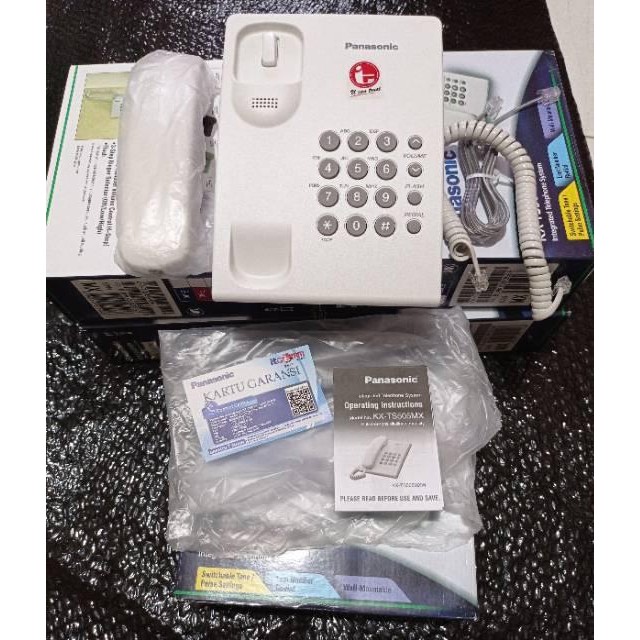 [Expert] PESAWAT TELEPON PANASONIC KX-TS505 KONDISI BARU