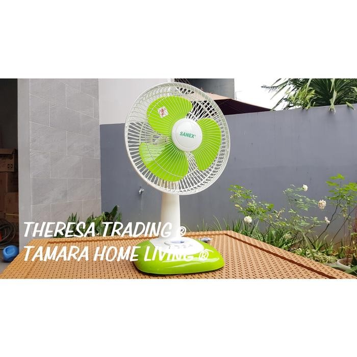 [Expert] KIPAS ANGIN MEJA DESK FAN SANEX 10 INCH LOW NOISE LOW WATT WITH GRILL