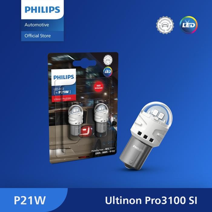 Philips Led Ultinon Pro3100 P21W Red - 11498RU31