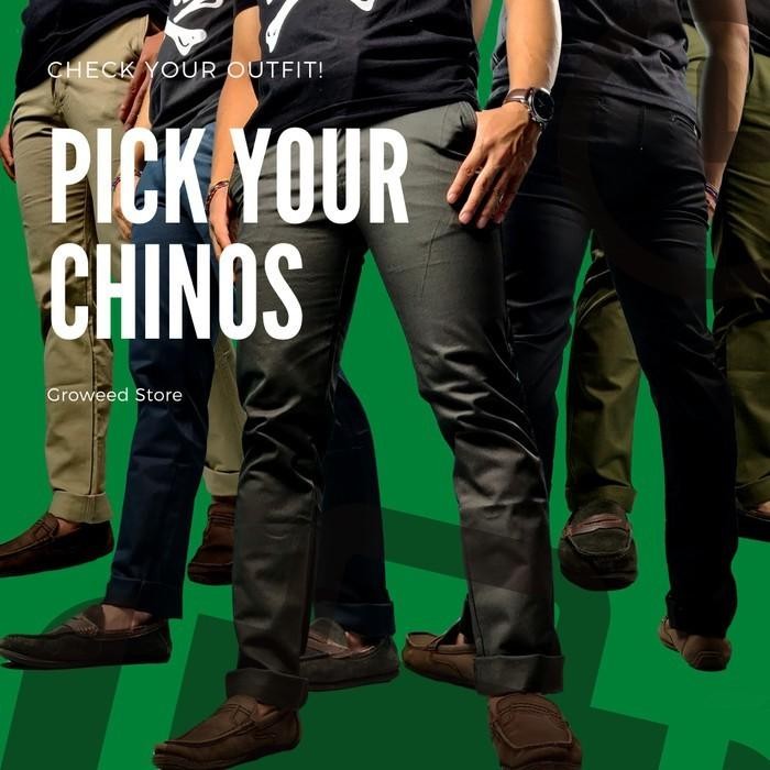 (Expert) Celana Chino Impresif Malmo big size original