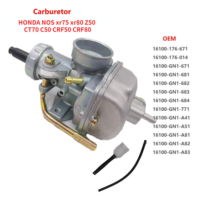 Carburetor Carb For HONDA NOS XR75 XL75 XR80 Carburador Z50 CT70