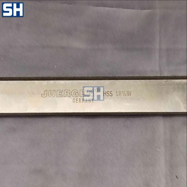 PLANER KNIFE "JUERGEN" HSS-18% SIZE : 460x38x6mm - PISAU SERUT KAYU