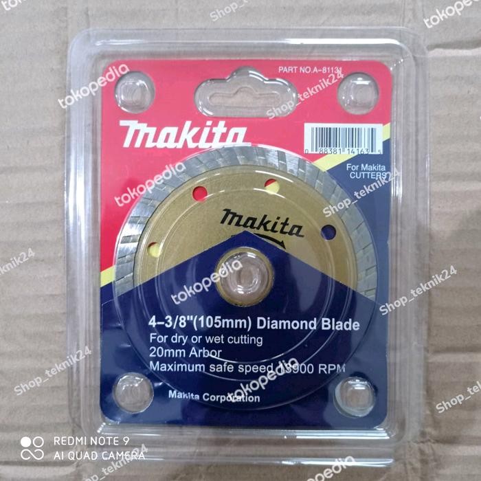 MATA GERINDA POTONG KERAMIK DAN GRANIT 4 INCH PISAU GERINDA MAKITA