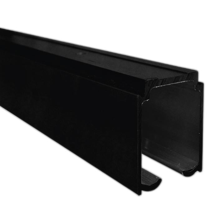 REL/RAIL PINTU LIPAT SLIDING DOOR ALUMINIUM PANJANG 3METER(TANPA RODA)