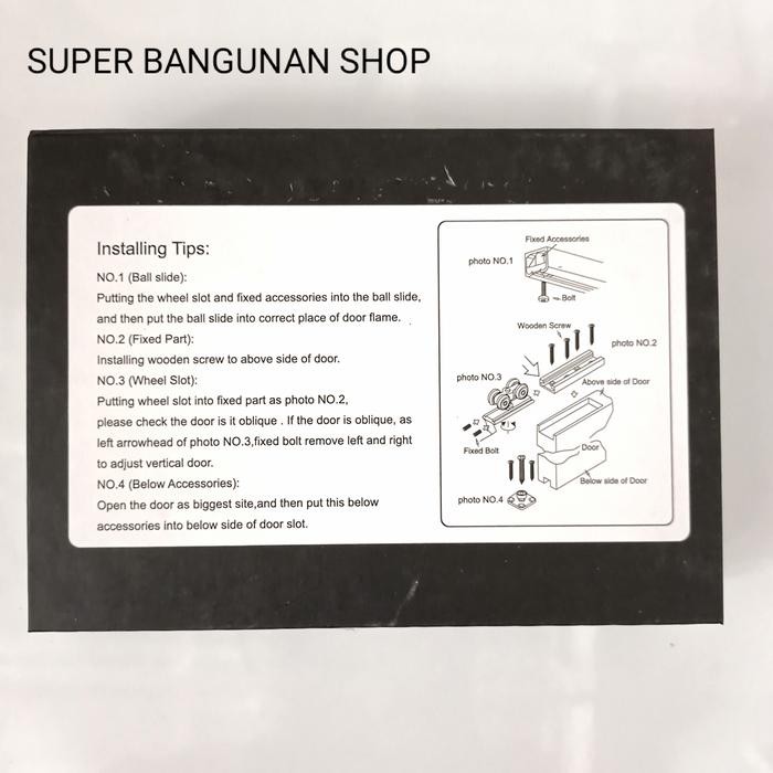 RODA REL PINTU SLIDING SOLIGEN