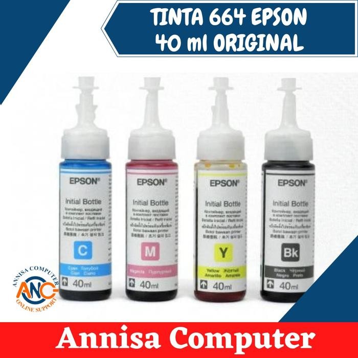 tinta epson 664 series original 40 ml / tinta EPSON Lost Packing L120