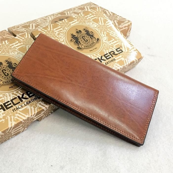Dompet Kulit Checkers 05N - asli