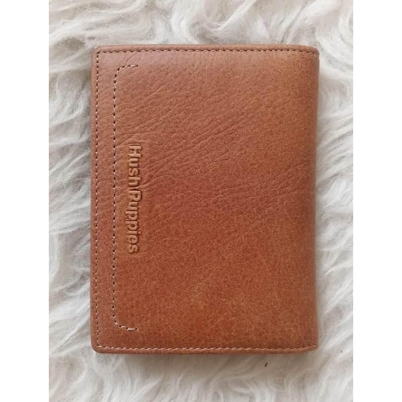 HUSH PUPPIES - Palo Card Wallet KULIT ASLI - BROWN