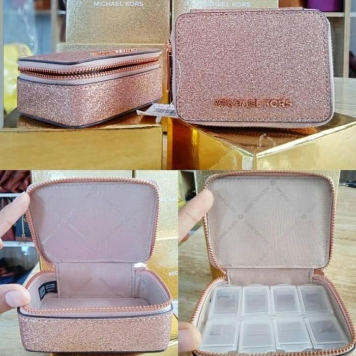 Dompet Michael Kors Original / mk giftables extra small Rose gold