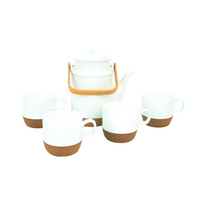 HOT SALE Informa - Teko The - Appetite Set 5 Pcs Geneva Teko - Putih