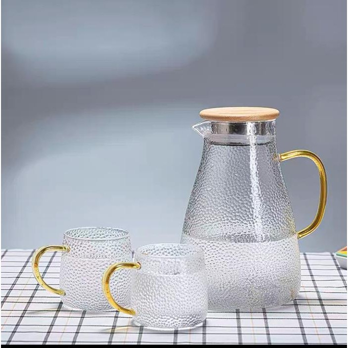 TERLARIS Teko Kaca Anti Panas Viral/Teko Kaca Mewah/Teko Kaca Besar