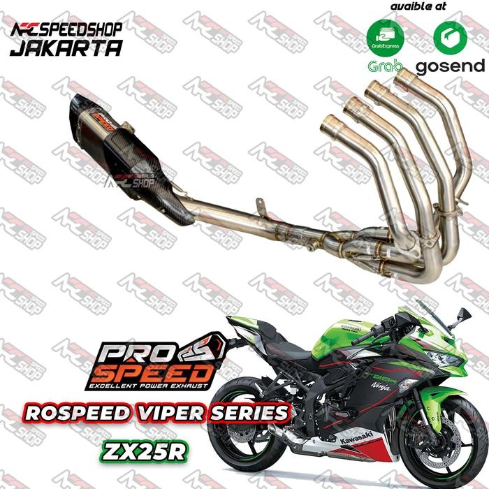 Knalpot Prospeed Viper Series Kawasaki ZX25R ZX 25 R ZX 25R Fullsytem