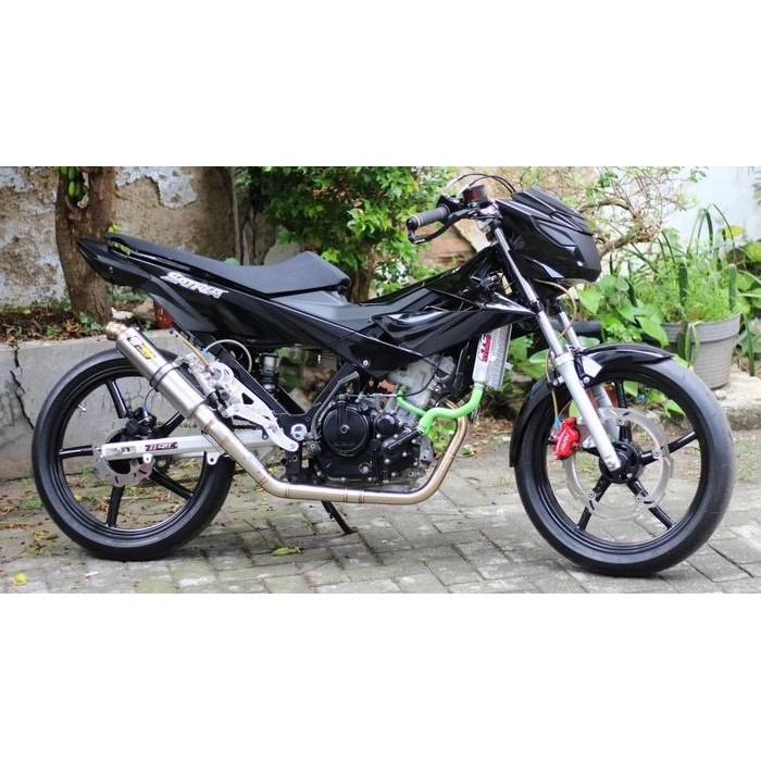 KNALPOT SJ88 SATRIA FUFI/FU GP ABADI SLIM J3, GP93 SLIM J3, RR S1