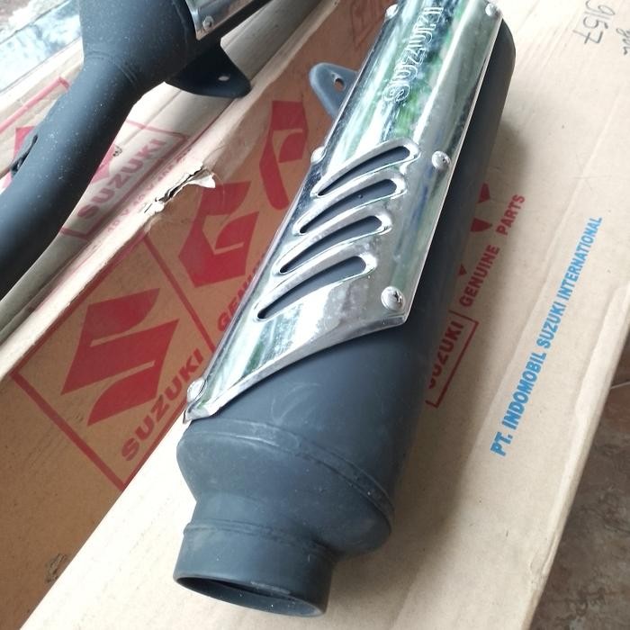 Muffler Knalpot New Shogun 110 Shogun Ariel Original SGP NOS