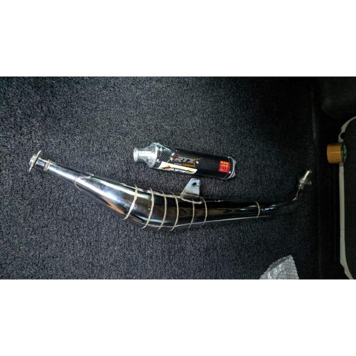 KNALPOT RACING KOLONG SAMPING FIZR F1ZR FORCE1 ORIGINAL BY RTX RACING