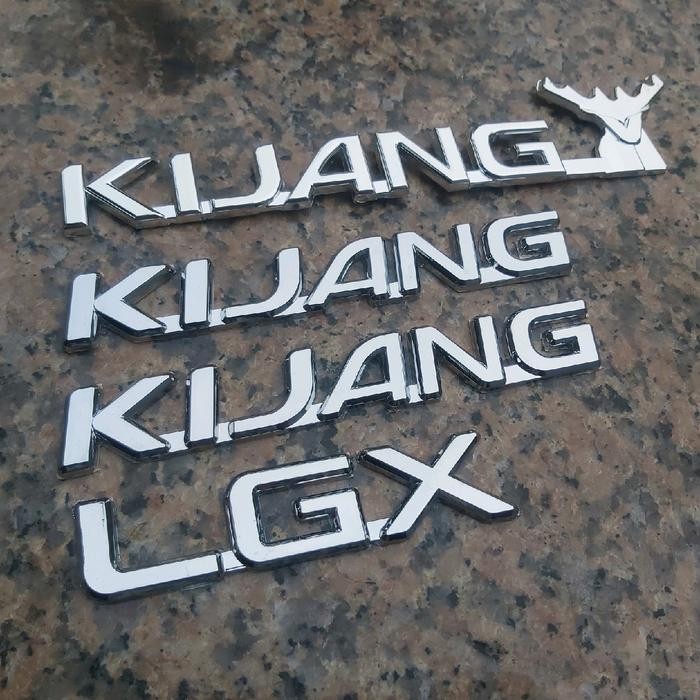 Ready Emblem Kijang Kapsul Lgx Car Original