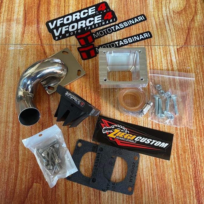 Intake Membran Ziegi Blok Malossi Mk4 136 Cc Vespa Pts Smallframe