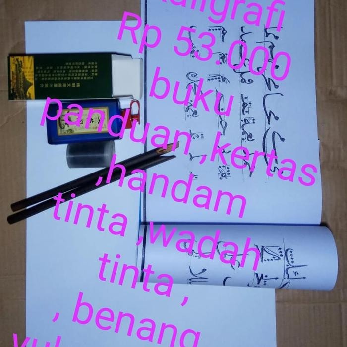 

PROMO! paket belajar kaligrafi pemula