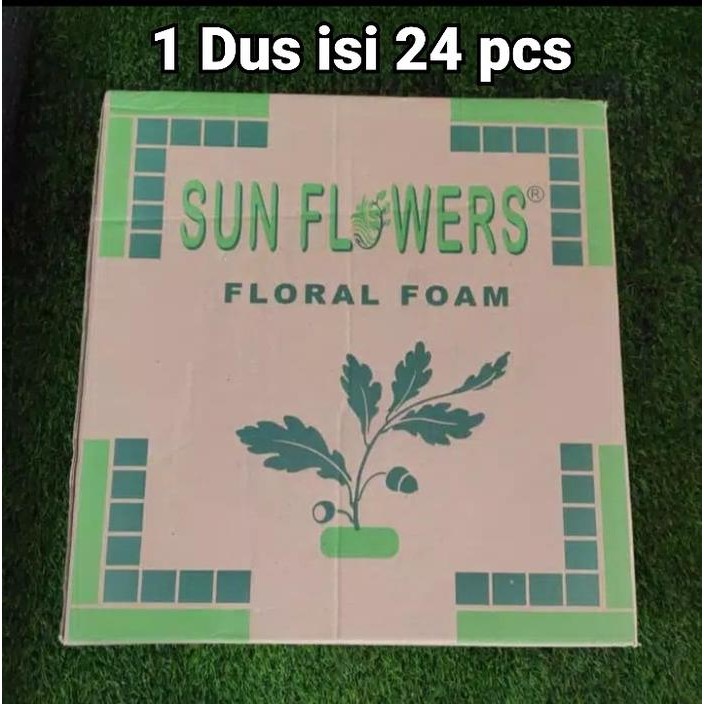 Floral Foam / Floral Foam Kering / Busa Kering / Oasis Sunflowers Foam Terbaru