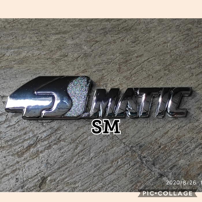 Emblem 4 Matic All New Avanza Rush Emblem Logo 4 Matic Kode 089