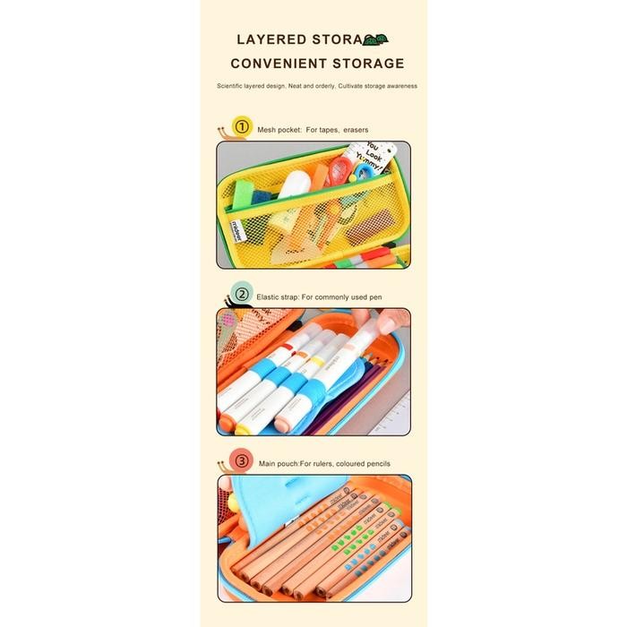 

Mideer Pencil Case Kotak Pensil Anak