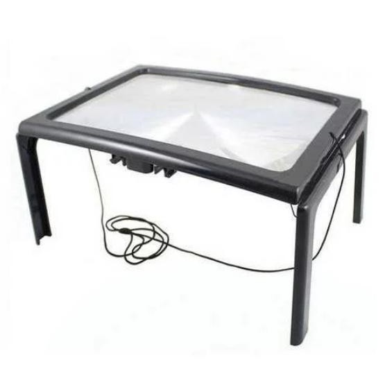 

Kaca Pembesar Baca dilengkapi Lampu untuk Mata Plus dan Orang Tua