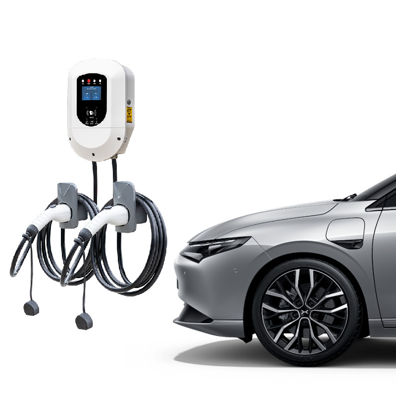 Electric Vehicle Wall-Mounted Charging Stations Ev Car Electric Car Ev Fast Charging Station Double 