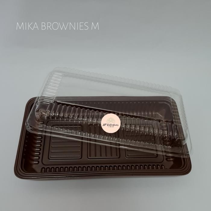 Mika Brownies Ukuran Sedang Size M Mika Plastik Mika kue