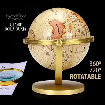 

Koleksi Mainan Edukasi Belajar Pengetahuan Dunia Pajangan Globe Bola Dunia Premium