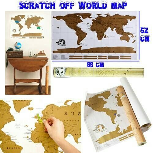 

PROMO! Peta Map Traveler Unik