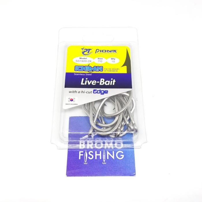 Kail ICHIBAN SS-1920 no. 7/0 PIONEER LIVE BAIT stainless steel