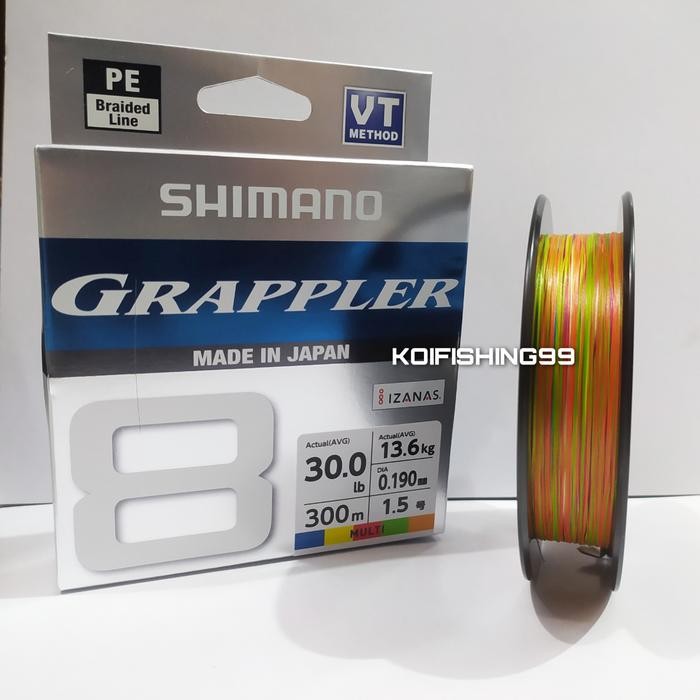 Senar PE Shimano NEW Grappler X8 30lb 300meter