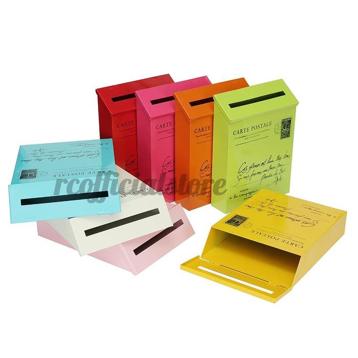 Kotak Pos Gantung Dinding Gaya Amerika Ukuran 29x21 X 6cm Untuk