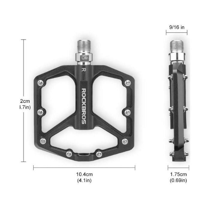 PEDAL SEPEDA ROCKBROS K203 MTB SELI ROADBIKE