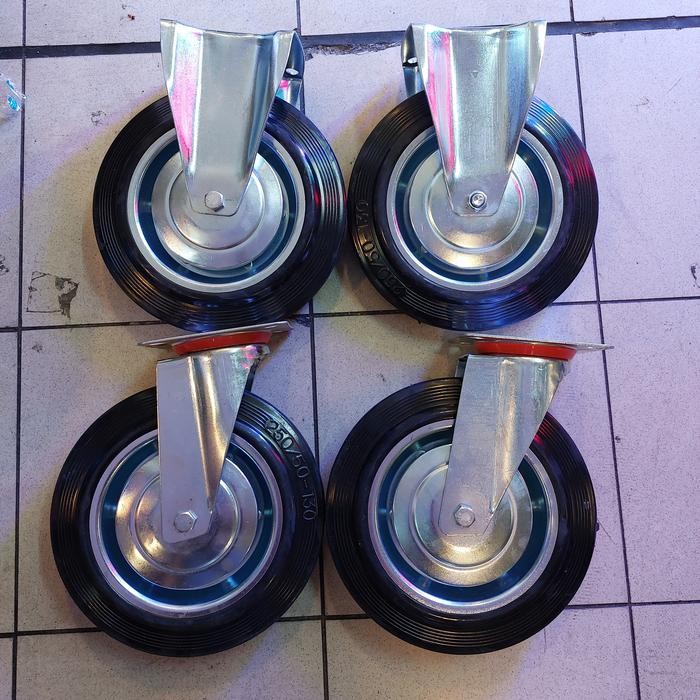 

Terlaris Roda Troli Karet 10 Inch Taiwan ( 2Hidup 2Mati )