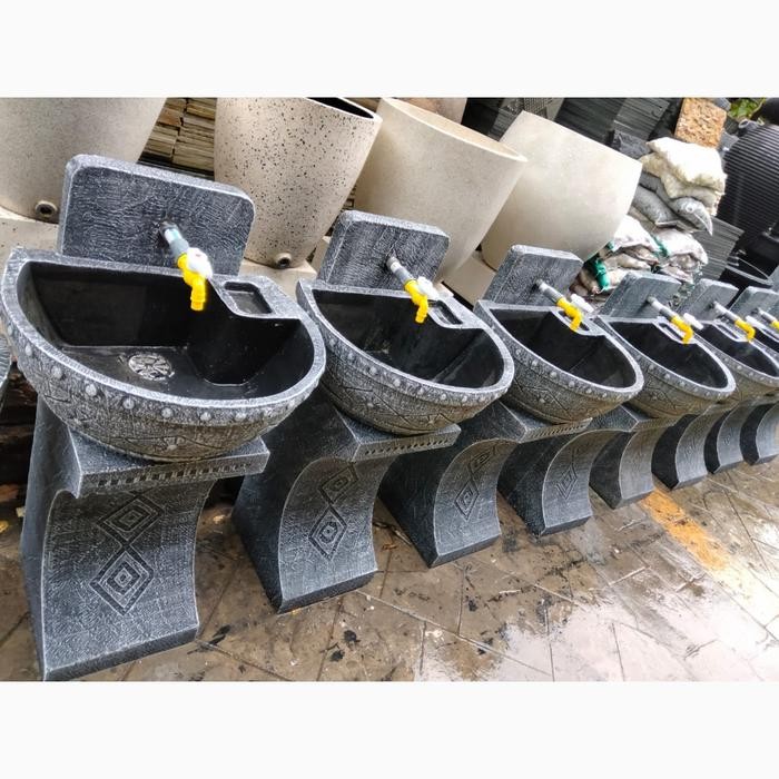 Spesial Wastafel Cuci Tangan/Washtafel Minimalis/Wastafel Batu Alam