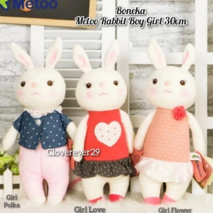 Terlaris- Boneka Metoo Kribo Tinggi 33Cm / Boneka Anak Lucu / Boneka Metoo