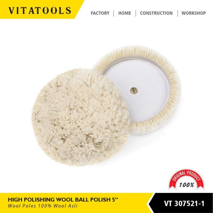 Wool Poles 100% Wool Asli - HIGH POLISHING WOOL BALL POLISH 5