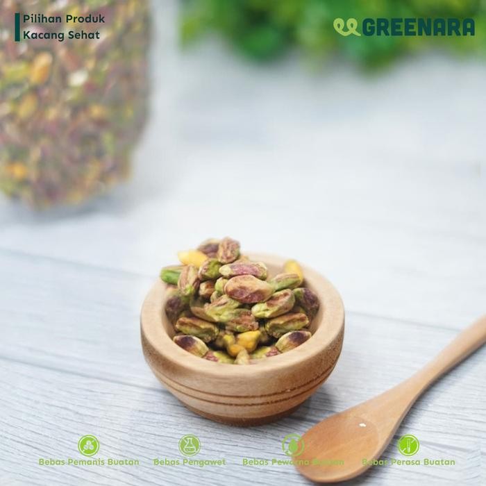 

Kacang Pistachio Kupas Panggang 500Gr / Roasted Pistachio Kernel