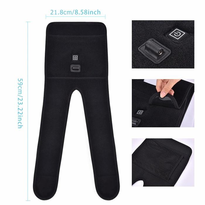 Terapi Lutut Panas pelindung lutut Heating therapy knee support fitnes