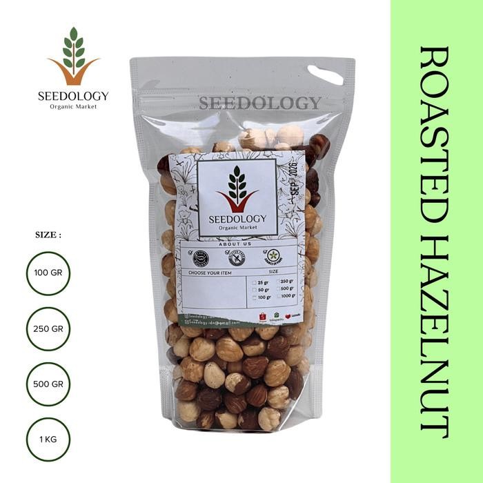 

(Expert) Roasted Hazelnut 250gr - Kacang Hazelnut Panggang