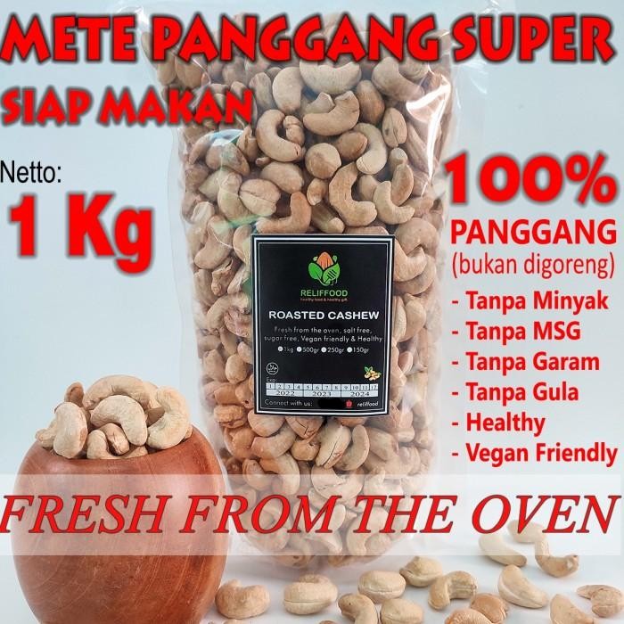 

(Expert) KACANG METE MEDE PANGGANG OVEN 1 KG - ORIGINAL ROASTED PREMIUM